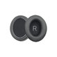 Coussinets de rechange pour Sennheiser Momentum 3.0, Mousse à mémoire + cuir PU, Noires, 1 Paire