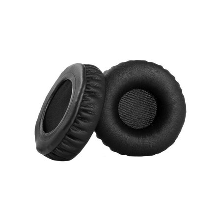 Coussinets de rechange pour Philips SHB3060, Mousse à mémoire + cuir PU, Noires, 1 Paire