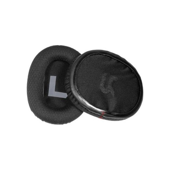 Coussinets de rechange pour AKG K361, K371, Mousse à mémoire + cuir PU, Noires, 1 Paire
