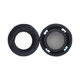 Coussinets de rechange pour AKG K702, Mousse à mémoire + Daim, Noires, 1 Paire