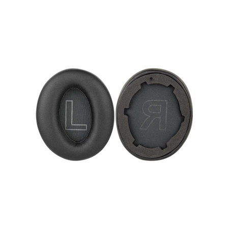 Coussinets de rechange pour Anker Soundcore Life Q20, Mousse à mémoire + cuir PU, Noires, 1 Paire