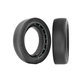Coussinets de rechange pour Corsair HS50, Mousse à mémoire + cuir PU, Noires, 1 Paire