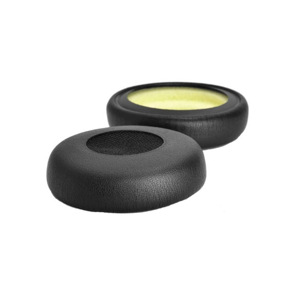 Coussinets de rechange pour Jabra Evolve 20, 30, 40, cuir PU, Noires, 1 Paire