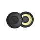 Coussinets de rechange pour Jabra Evolve 20, 30, 40, cuir PU, Noires, 1 Paire
