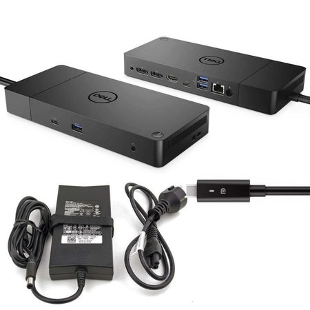 Dell WD19 K20A001 - Station d'accueil (USB-C) + Adaptateur 130W Reconditionné