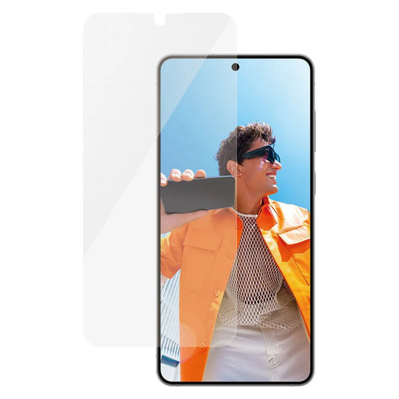 Verre trempé UWF Ceramic avec applicateur pour Samsung Galaxy S25 Edge, Clair, PanzerGlass