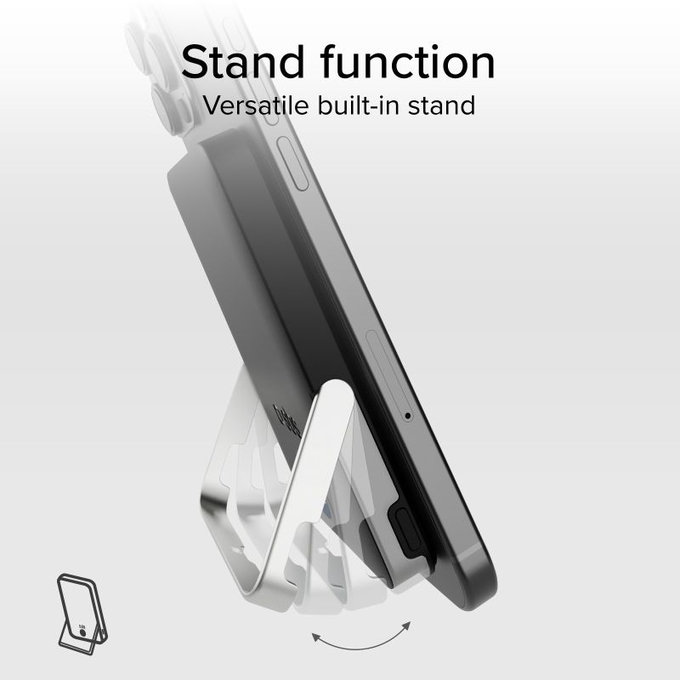 SBS - PowerBank 5000mAh, 20W, Power Delivery, Mag Stand, noir