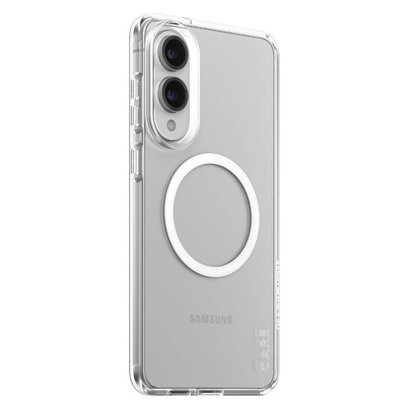 Étui Urban Combat avec QI blanc pour Samsung Galaxy S25 Edge, Transparent, PanzerGlass