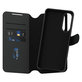 Étui Wallet Tango Two-In-One avec QI pour Samsung Galaxy S25 Edge, Noir, PanzerGlass