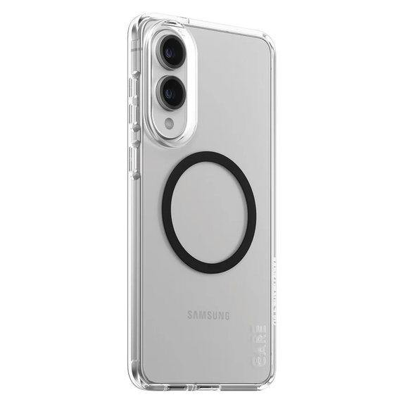 Étui Urban Combat avec QI noir pour Samsung Galaxy S25 Edge, Transparent, PanzerGlass