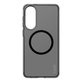 Étui Smokey avec QI noir pour Samsung Galaxy S25 Edge, Noir, PanzerGlass