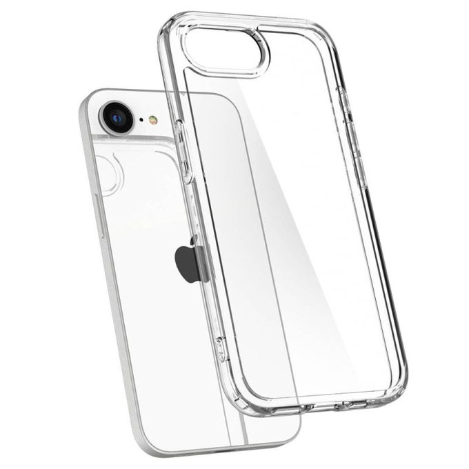 Spigen - Coque Ultra Hybrid pour iPhone 16e, Crystal Clear
