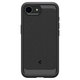 Spigen - Coque Rugged Armor avec MagSafe pour iPhone 16e, Matte Black
