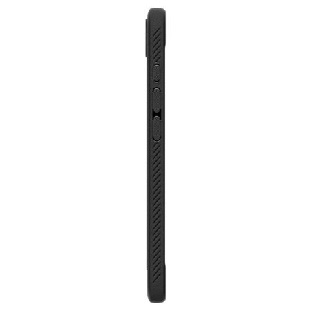 Spigen - Coque Rugged Armor avec MagSafe pour iPhone 16e, Matte Black