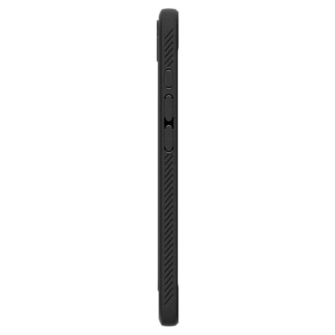 Spigen - Coque Rugged Armor avec MagSafe pour iPhone 16e, Matte Black