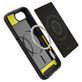 Spigen - Coque Rugged Armor avec MagSafe pour iPhone 16e, Matte Black