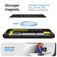 Spigen - Coque Rugged Armor avec MagSafe pour iPhone 16e, Matte Black