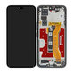 Honor 400 Pro - Écran LCD + Écran tactile + Cadre (Midnight Black) - 0235APFA Genuine Service Pack