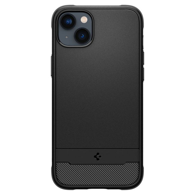 Spigen - Coque Rugged Armor avec MagSafe pour iPhone 14, Matte Black