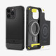 Spigen - Coque Rugged Armor avec MagSafe pour iPhone 15 Pro, Matte Black