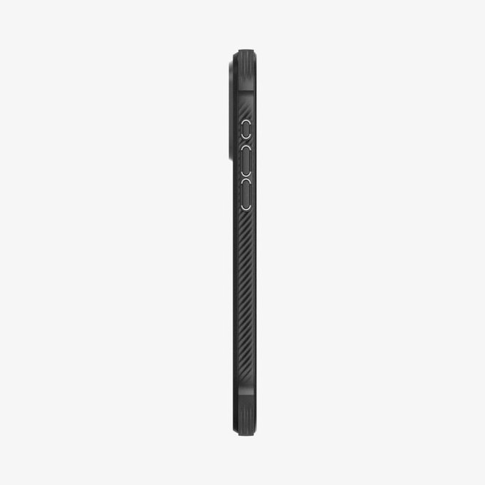 Spigen - Coque Rugged Armor avec MagSafe pour iPhone 15 Pro, Matte Black