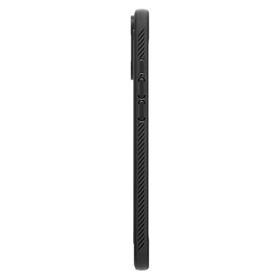 Spigen - Coque Rugged Armor avec MagSafe pour iPhone 16, Matte Black