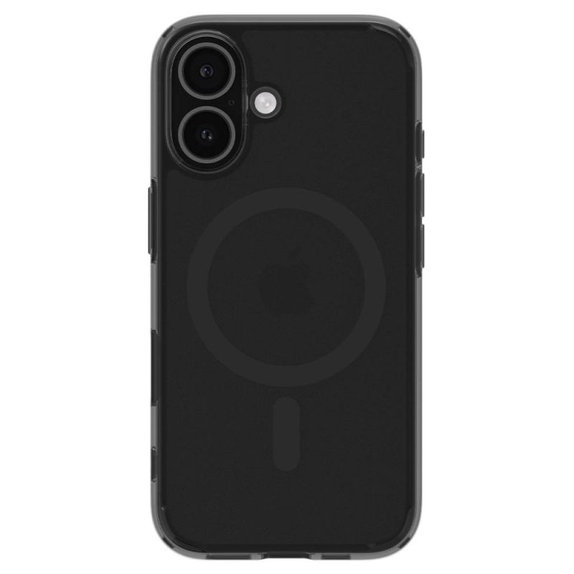 Spigen - Coque Ultra Hybrid "T" avec MagSafe pour iPhone 16, Frost Black