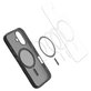 Spigen - Coque Ultra Hybrid "T" avec MagSafe pour iPhone 16, Frost Black