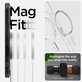 Spigen - Coque Ultra Hybrid "T" avec MagSafe pour iPhone 16, Frost Black