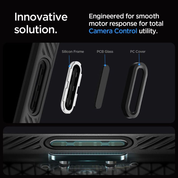 Spigen - Coque Liquid Air "T" avec MagSafe pour iPhone 16 Pro Max, Matte Black