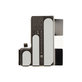Cadre central avec batterie pour iPhone 16 Pro | Natural Titanium | ZD076-00692 | Genuine Apple