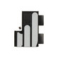 Cadre central avec batterie pour iPhone 16 Pro Max | Black Titanium | ZD076-00693 | Genuine Apple