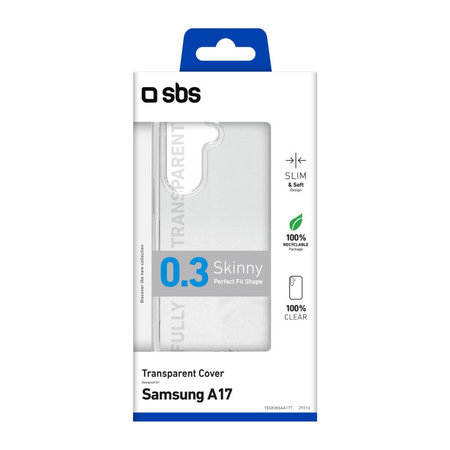SBS - Coque Skinny pour Samsung Galaxy A17 5G, transparente