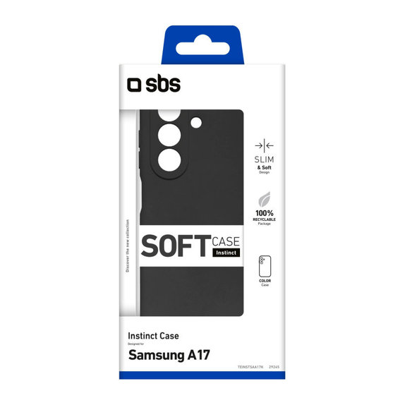 SBS - Coque Instinct pour Samsung Galaxy A17 5G, noir