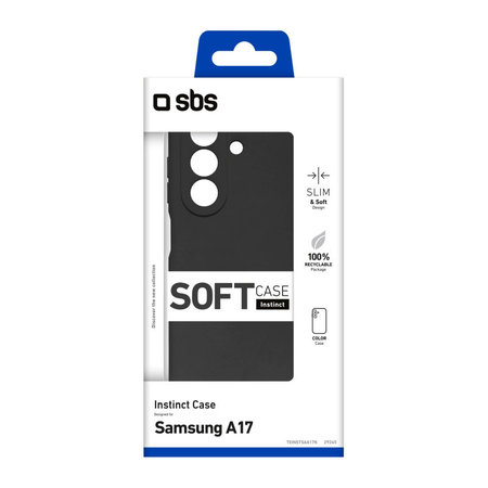 SBS - Coque Instinct pour Samsung Galaxy A17 5G, noir