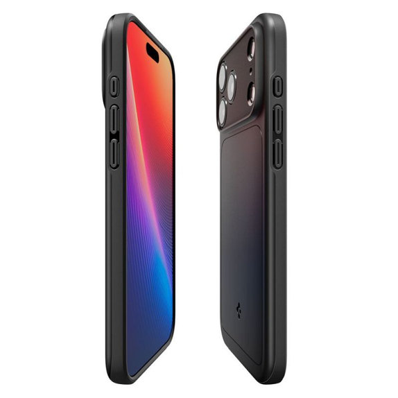 Spigen - Housse Thin Fit MagSafe pour iPhone 17 Pro Max, noir