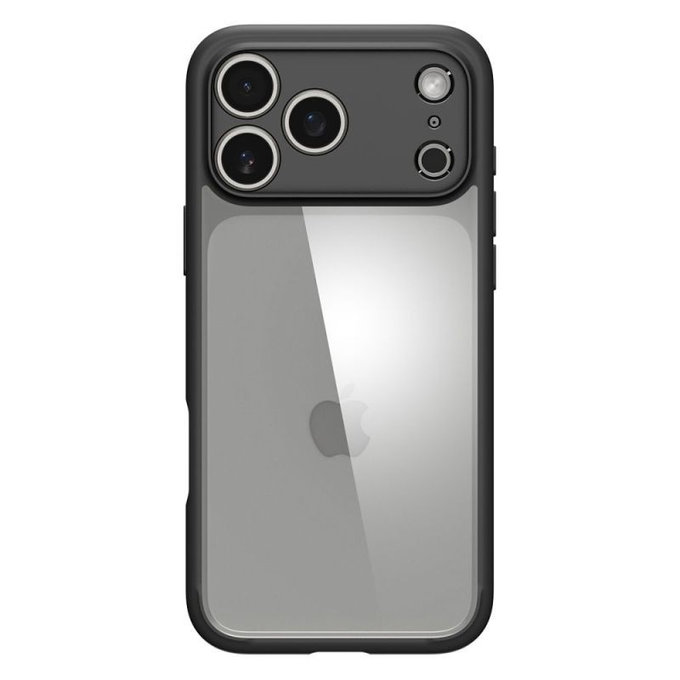 Spigen - Housse Ultra Hybrid pour iPhone 17 Pro Max, Matte Black