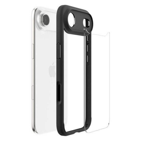 Spigen - Housse Ultra Hybrid pour iPhone 17 Air, Matte Black