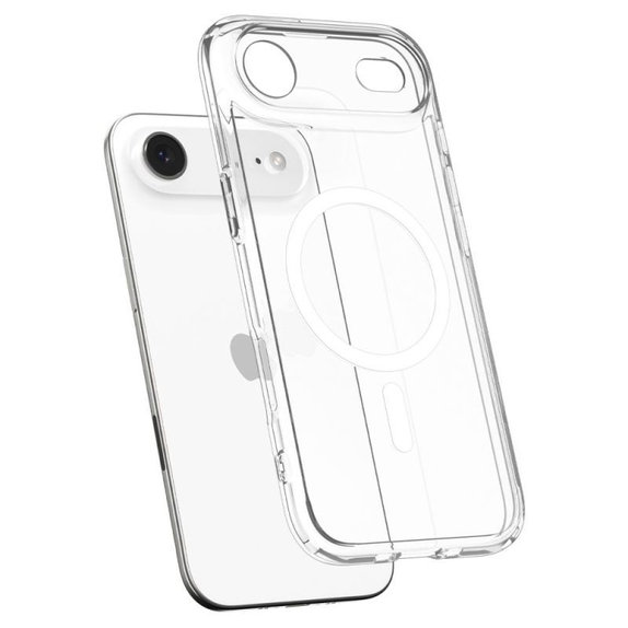 Spigen - Housse Ultra Hybrid MagSafe pour iPhone 17 Air, blanche