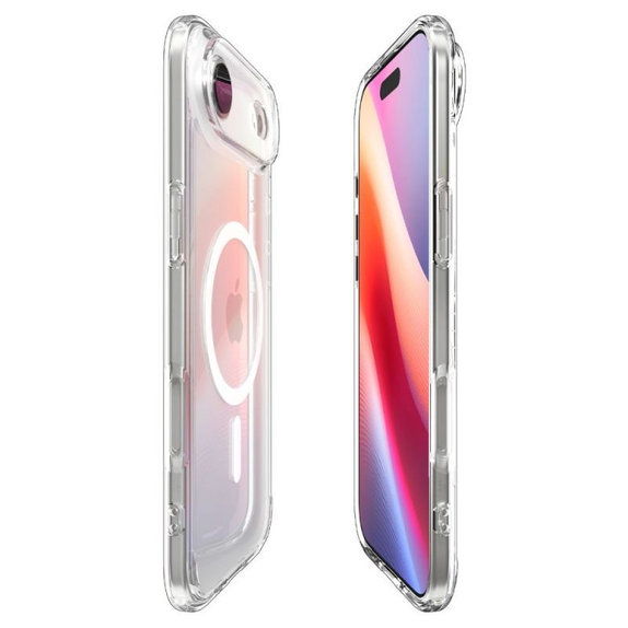 Spigen - Housse Ultra Hybrid MagSafe pour iPhone 17 Air, blanche