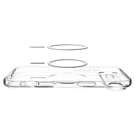 Spigen - Housse Ultra Hybrid MagSafe pour iPhone 17 Air, blanche
