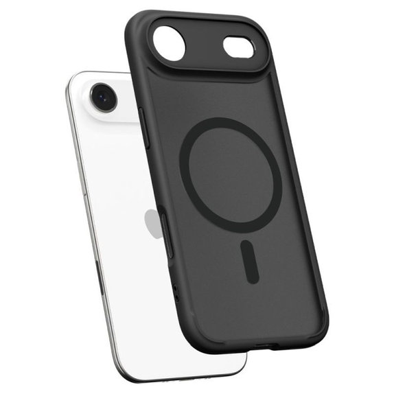 Spigen - Housse Ultra Hybrid MagSafe pour iPhone 17 Air, Frost Black