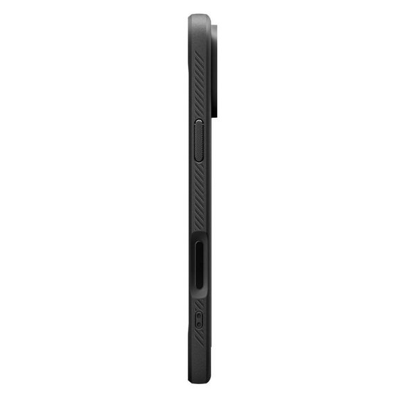 Spigen - Housse Rugged Armor MagSafe pour iPhone 17 Pro, Matte Black