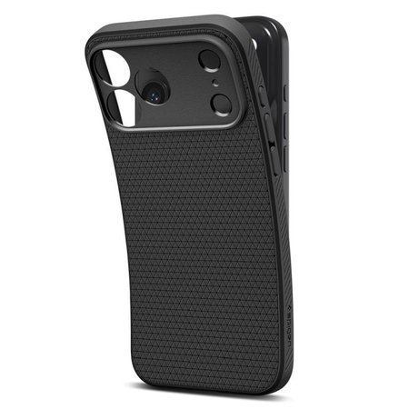 Spigen - Housse Liquid Air pour iPhone 17 Pro, Matte Black
