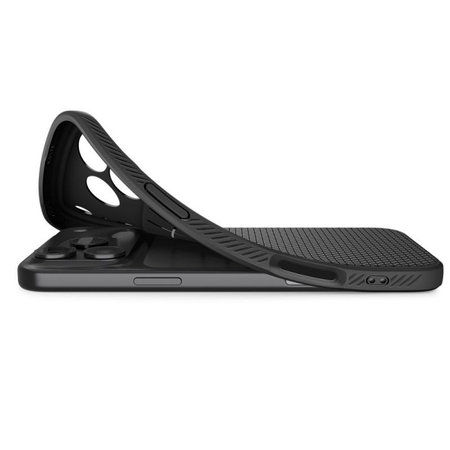 Spigen - Housse Liquid Air pour iPhone 17 Pro, Matte Black