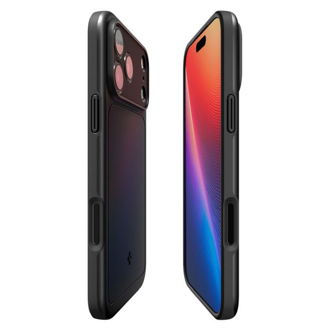 Spigen - Housse Thin Fit MagSafe pour iPhone 17 Pro, noir