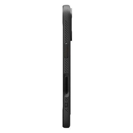Spigen - Housse Rugged Armor MagSafe pour iPhone 17, Matte Black