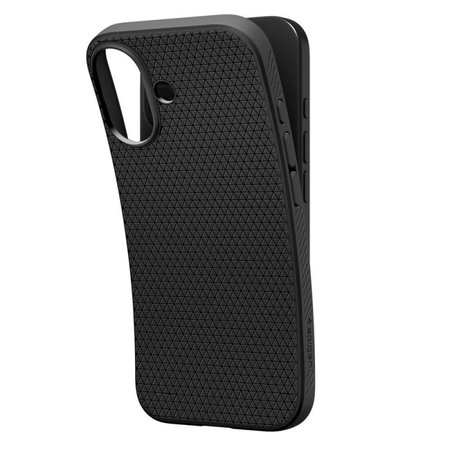 Spigen - Housse Liquid Air pour iPhone 17, Matte Black