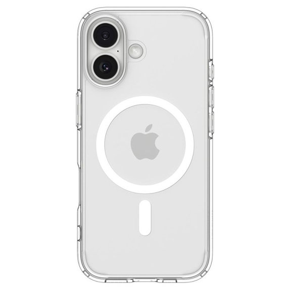 Spigen - Housse Ultra Hybrid MagSafe pour iPhone 17, blanche
