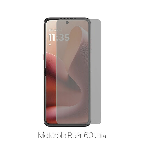 FixPremium HydroGel Anti-Spy - Protecteur d'écran pour Motorola Razr 60 Ultra